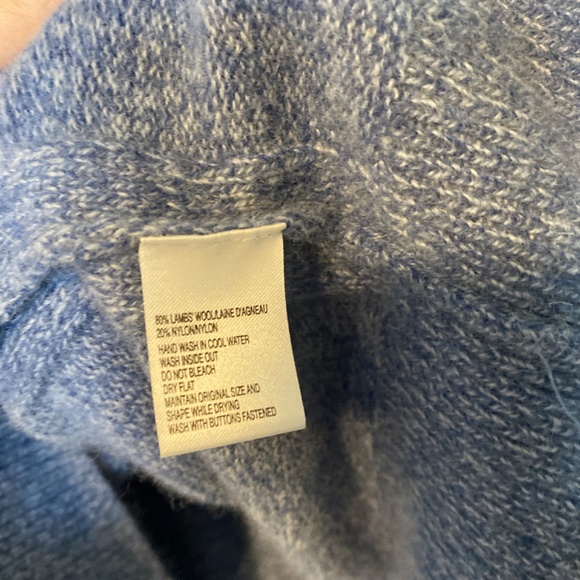 Black Brown 1826 lambwool men’s cardigan size L - Picture 3 of 4